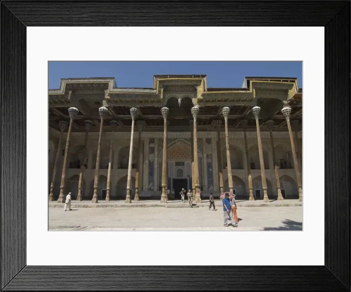 Framed Print : Bolo Hauz Mosque, UNESCO World Heritage Site, Bukhara, Uzbekistan, Central Asia Framed Print : Bolo Hauz Mosque, UNESCO World Heritage Site, Bukhara, Uzbekistan, Central Asia