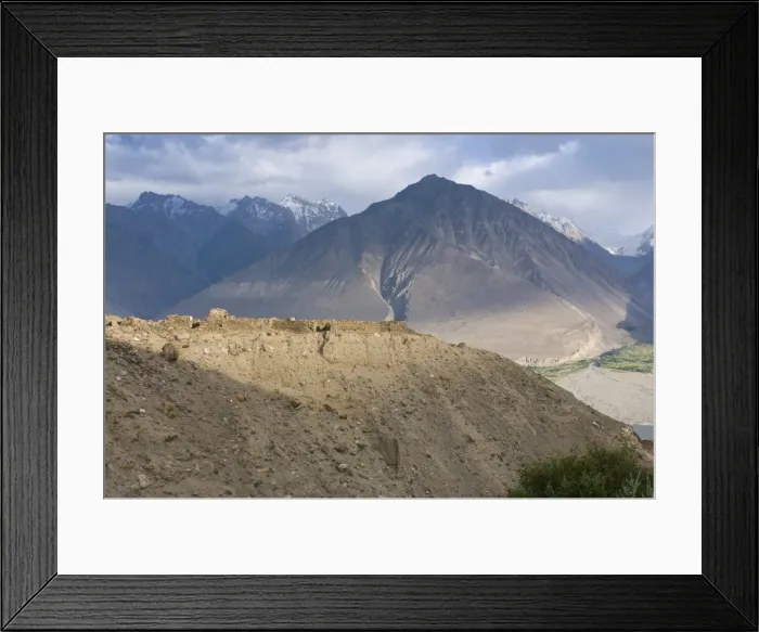 Framed Print : Yamchun fortress, Yamchun, Wakhan Valley, The Pamirs, Tajikistan, Central Asia, Asia Framed Print : Yamchun fortress, Yamchun, Wakhan Valley, The Pamirs, Tajikistan, Central Asia, Asia