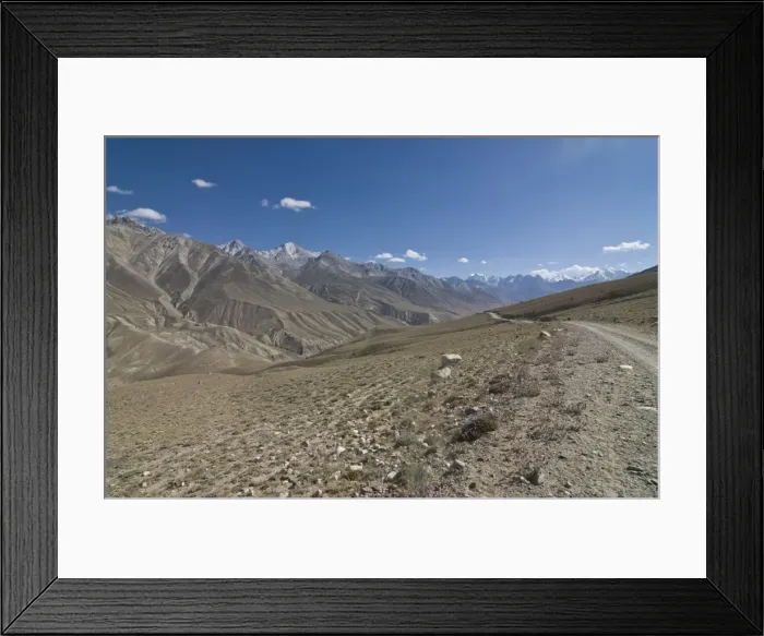 Framed Print : Mountain landscape of the Hindu Kush, Wakhan corridor, Afghanistan, Asia Framed Print : Mountain landscape of the Hindu Kush, Wakhan corridor, Afghanistan, Asia