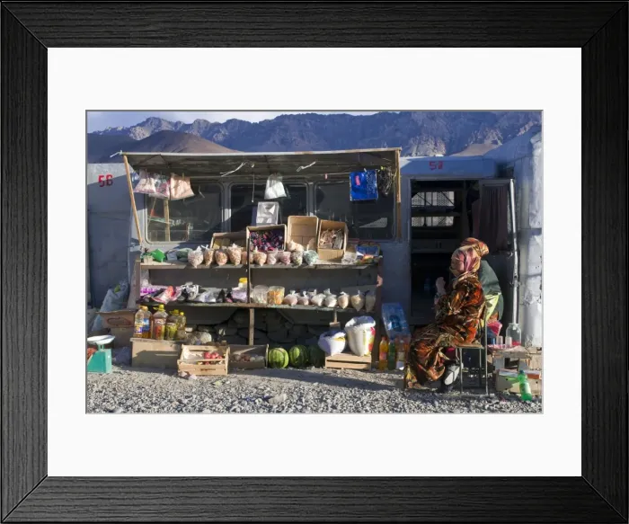 Framed Print : Bazaar of Murgab, Tajikistan, Central Asia, Asia Framed Print : Bazaar of Murgab, Tajikistan, Central Asia, Asia