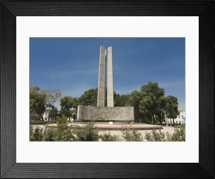 Framed Print : Memorial monument, Khojand, Tajikistan, Central Asia, Asia Framed Print : Memorial monument, Khojand, Tajikistan, Central Asia, Asia