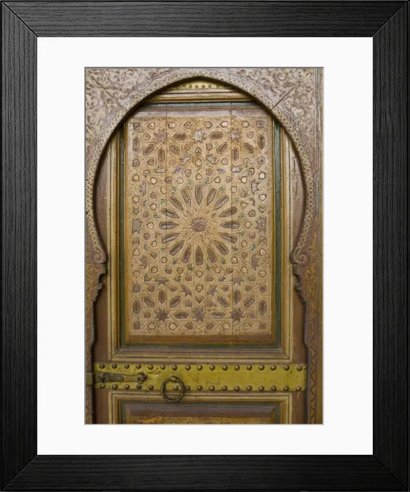 Framed Print : Ancient door in Bahia Palace, Marrakech (Marrakesh), Morocco, North Africa, Africa Framed Print : Ancient door in Bahia Palace, Marrakech (Marrakesh), Morocco, North Africa, Africa