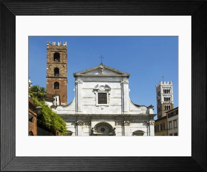 Framed Print : Church of San Giovanni and Santa Reparata, Lucca, Tuscany, Italy, Europe Framed Print : Church of San Giovanni and Santa Reparata, Lucca, Tuscany, Italy, Europe