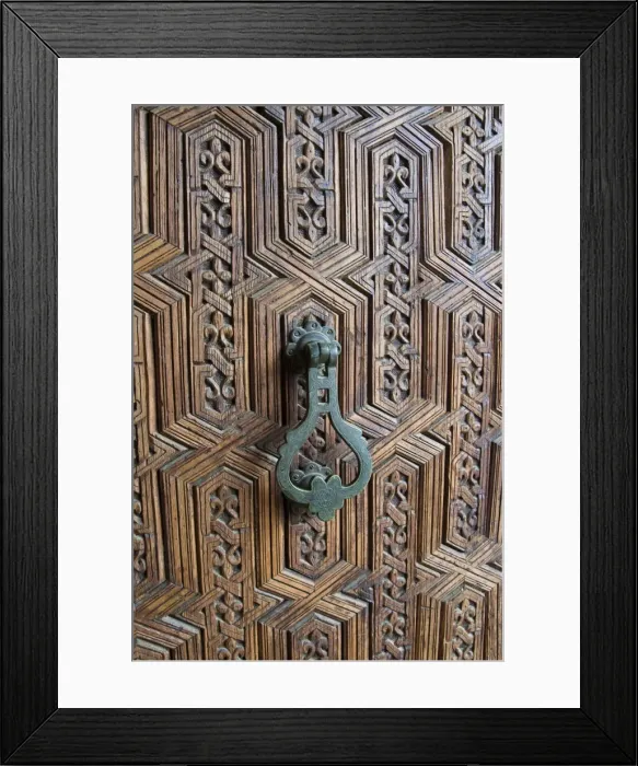 Framed Print : Handle of the main door, Marrakech Museum, Marrakech (Marrakesh), Morocco Framed Print : Handle of the main door, Marrakech Museum, Marrakech (Marrakesh), Morocco