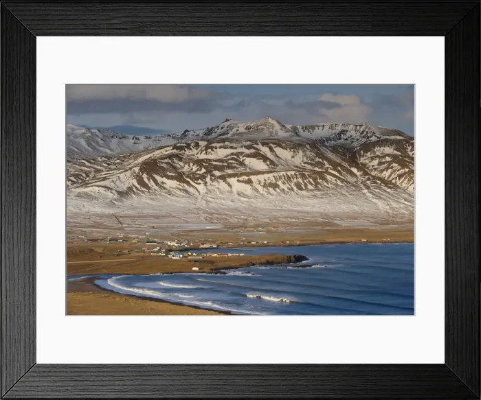 Framed Print : Bakkagerdi, village in Borgarfjordur Eystri fjord, East Fjords, Iceland, Polar Regions Framed Print : Bakkagerdi, village in Borgarfjordur Eystri fjord, East Fjords, Iceland, Polar Regions