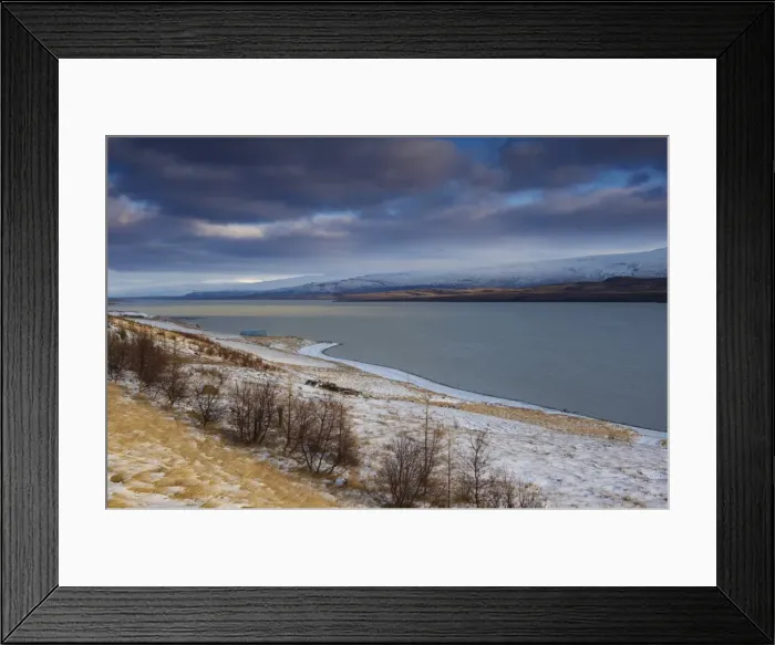Framed Print : Lake Lagarfljot (Logurinn), 53 square km and 25 km long, near Egilsstadir Framed Print : Lake Lagarfljot (Logurinn), 53 square km and 25 km long, near Egilsstadir