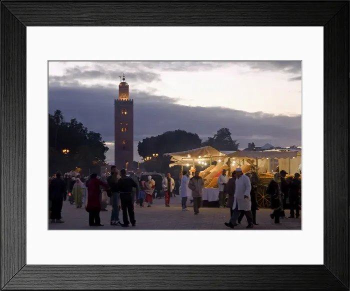 Framed Print : Fruit seller, Place Jemaa El Fna (Djemaa El Fna), UNESCO World Heritage Site Framed Print : Fruit seller, Place Jemaa El Fna (Djemaa El Fna), UNESCO World Heritage Site