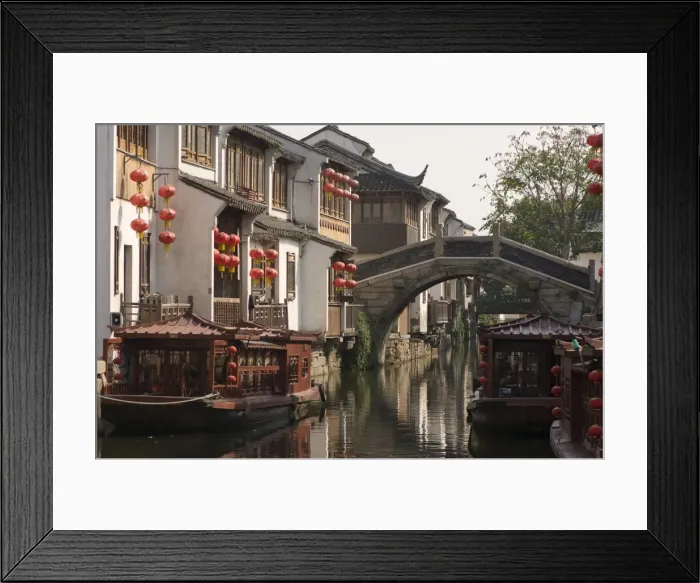 Framed Print : Suzhou, Jiangsu province, China, Asia Framed Print : Suzhou, Jiangsu province, China, Asia