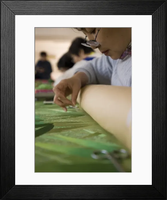 Framed Print : The Institute of Suz Hou Embroidery, Suzhou, Jiangsu province, China, Asia Framed Print : The Institute of Suz Hou Embroidery, Suzhou, Jiangsu province, China, Asia