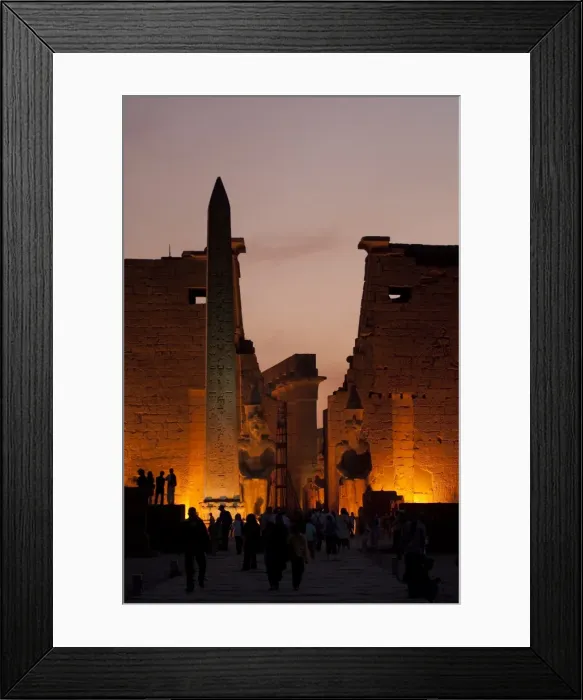 Framed Print : Temple at Luxor, Thebes, UNESCO World Heritage Site, Egypt, North Africa, Africa Framed Print : Temple at Luxor, Thebes, UNESCO World Heritage Site, Egypt, North Africa, Africa