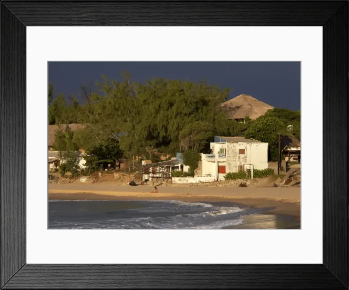 Framed Print : The beach at Tofo on the Indian Ocean, Mozambique, Africa Framed Print : The beach at Tofo on the Indian Ocean, Mozambique, Africa