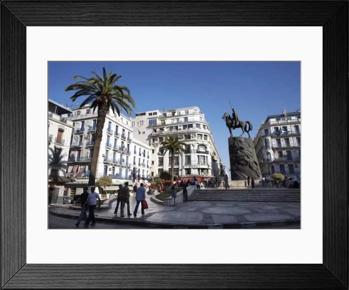 Framed Print : Place Emir Abdelkader, Algiers, Algeria, North Africa, Africa Framed Print : Place Emir Abdelkader, Algiers, Algeria, North Africa, Africa