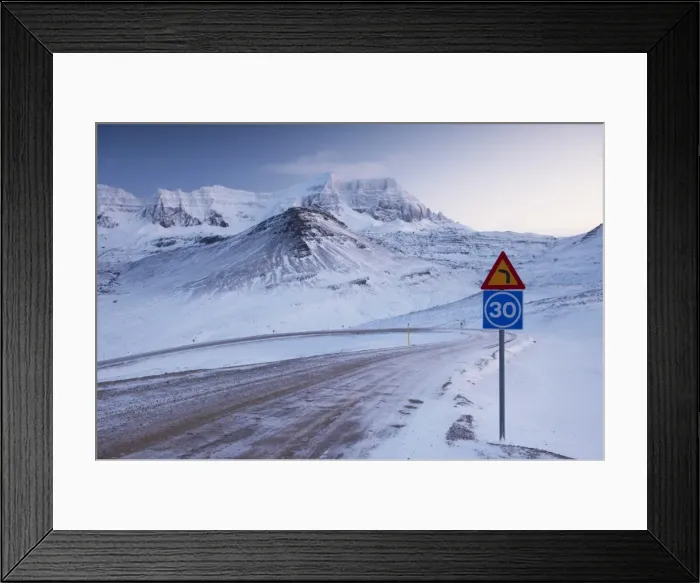Framed Print : Mount Dyrfjoll (The Door Mountain), 1136 m, seen from the west (Vatnsskard) Framed Print : Mount Dyrfjoll (The Door Mountain), 1136 m, seen from the west (Vatnsskard)
