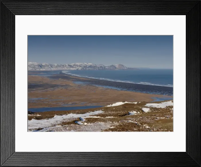 Framed Print : View over Heradssandur and Heradsfloi Bay, near Borgarfjordur Eystri, north of Egilsstadir Framed Print : View over Heradssandur and Heradsfloi Bay, near Borgarfjordur Eystri, north of Egilsstadir