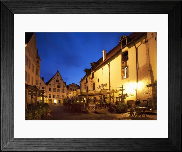 Framed Print : Tallinn, Estonia, Baltic States, Europe Framed Print : Tallinn, Estonia, Baltic States, Europe