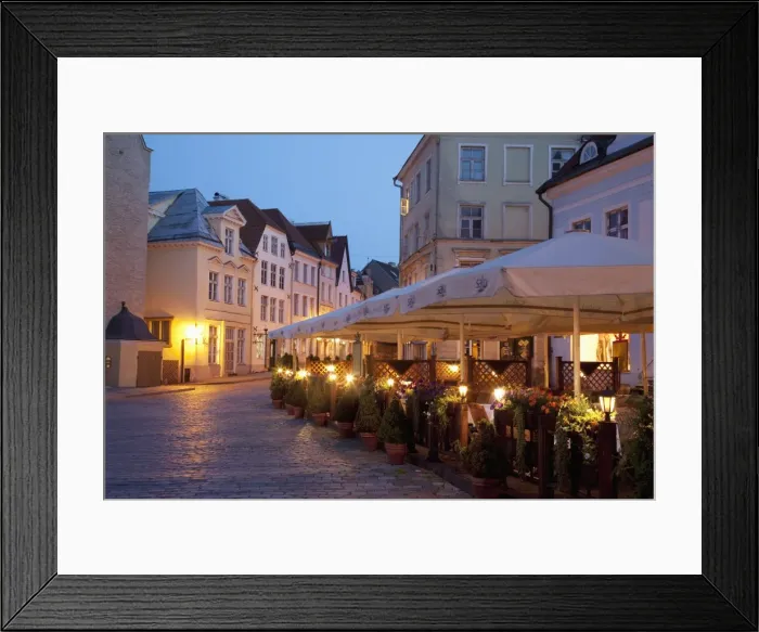 Framed Print : Tallinn, Estonia, Baltic States, Europe Framed Print : Tallinn, Estonia, Baltic States, Europe