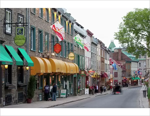 Rue Saint Louis, Quebec City, Quebec, Canada, North America