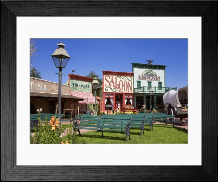 Framed Print : Trail Dust Frontier Town, Tucson, Pima County, Arizona, United States of America Framed Print : Trail Dust Frontier Town, Tucson, Pima County, Arizona, United States of America