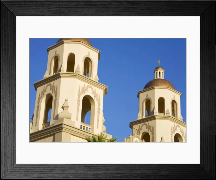 Framed Print : St. Agustine Cathedral, Tucson, Pima County, Arizona, United States of America Framed Print : St. Agustine Cathedral, Tucson, Pima County, Arizona, United States of America