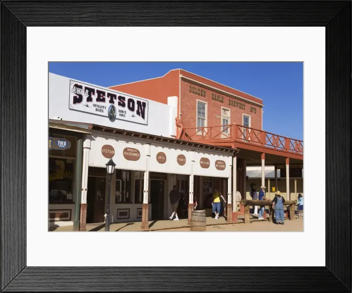 Framed Print : Tombstone, Cochise County, Arizona, United States of America, North America Framed Print : Tombstone, Cochise County, Arizona, United States of America, North America