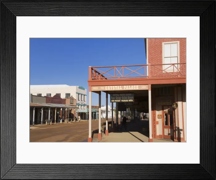 Framed Print : The Crystal Palace Saloon, Tombstone, Cochise County, Arizona, United States of America Framed Print : The Crystal Palace Saloon, Tombstone, Cochise County, Arizona, United States of America