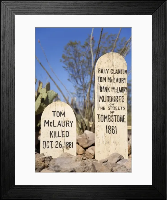 Framed Print : Boothill Graveyard, Tombstone, Cochise County, Arizona, United States of America Framed Print : Boothill Graveyard, Tombstone, Cochise County, Arizona, United States of America