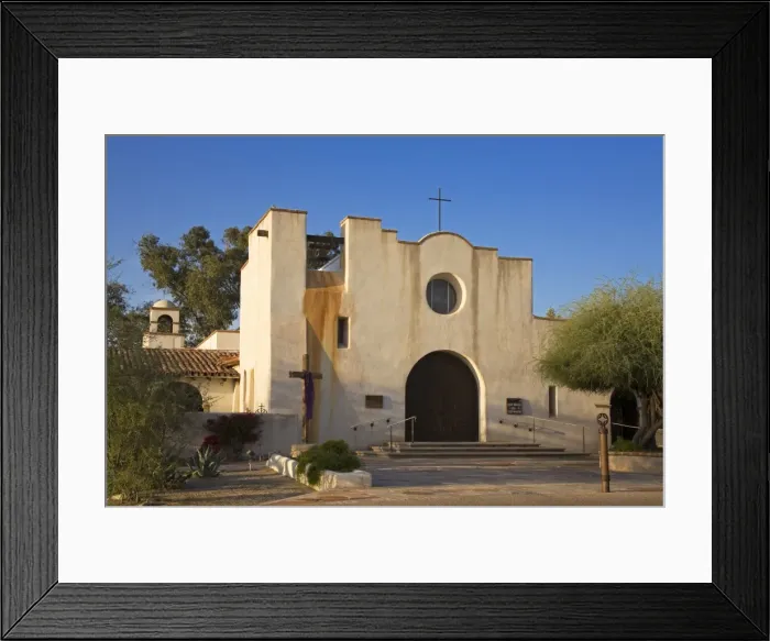 Framed Print : St. Philips in the Hills Church, architect Josias Joesler, Tucson Framed Print : St. Philips in the Hills Church, architect Josias Joesler, Tucson