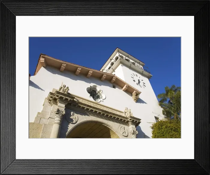 Framed Print : Santa Barbara County Courthouse, Santa Barbara, California, United States of America Framed Print : Santa Barbara County Courthouse, Santa Barbara, California, United States of America