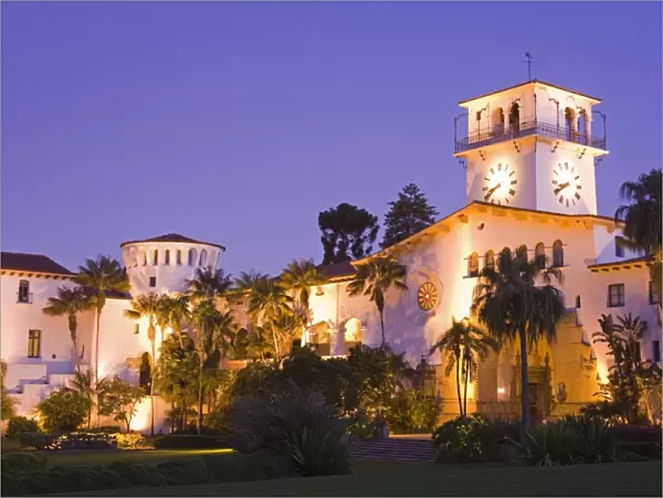 Santa Barbara County Courthouse, Santa Barbara, California, United States of America
