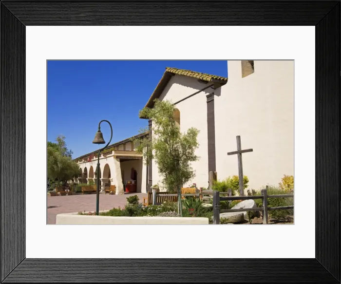 Framed Print : Old Mission Santa Ines, Solvang, Santa Barbara County, Central California Framed Print : Old Mission Santa Ines, Solvang, Santa Barbara County, Central California
