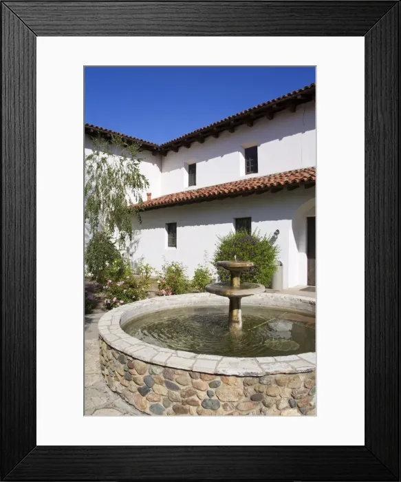 Framed Print : Mission San Luis Obispo, City of San Luis Obispo, California, United States of America Framed Print : Mission San Luis Obispo, City of San Luis Obispo, California, United States of America