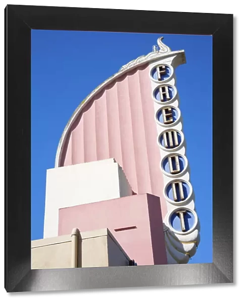 Fremont Art Deco Movie Theater, Monterey Street, San Luis Obispo, California