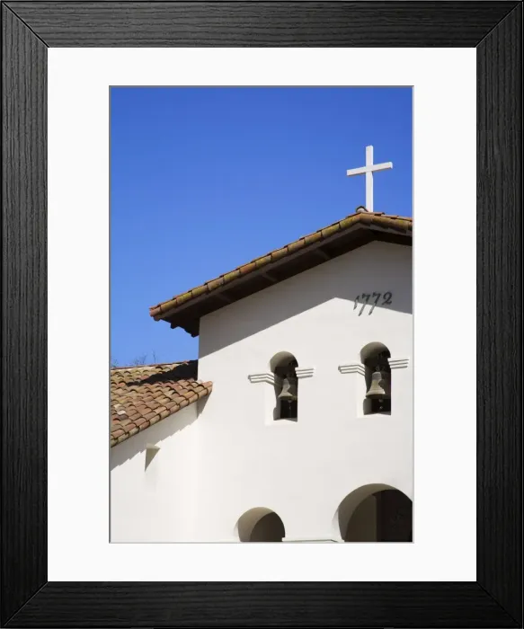 Framed Print : Mission San Luis Obispo, City of San Luis Obispo, California, United States of America Framed Print : Mission San Luis Obispo, City of San Luis Obispo, California, United States of America