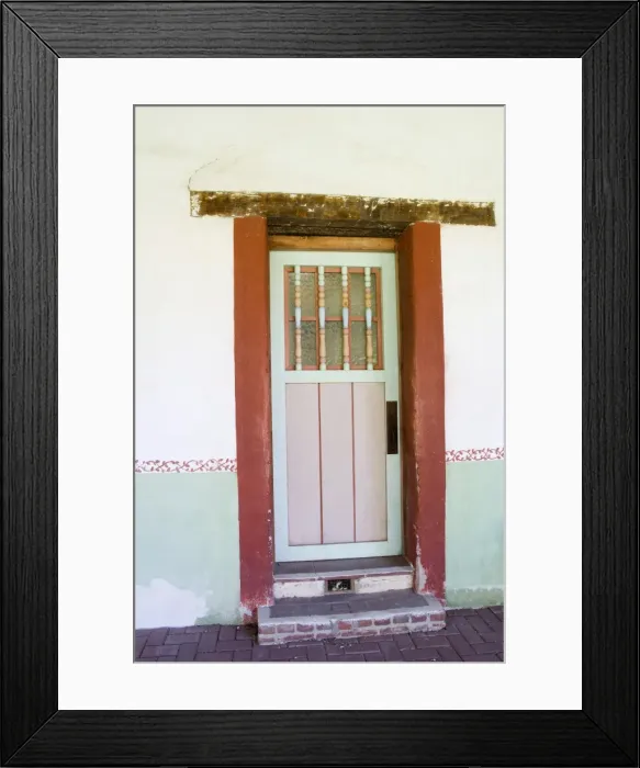 Framed Print : Door, Mission San Miguel Arcangel, San Miguel, California, United States of America Framed Print : Door, Mission San Miguel Arcangel, San Miguel, California, United States of America