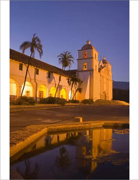 Fountain, Old Mission Santa Barbara, Santa Barbara, California, United States of America