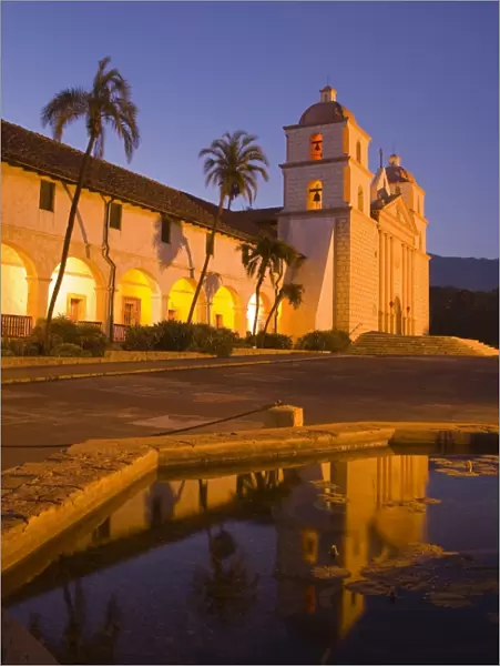 Fountain, Old Mission Santa Barbara, Santa Barbara, California, United States of America