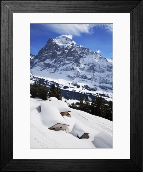 Framed Print : Wetterhorn mountain, 3692m, Grindelwald, Jungfrau region, Bernese Oberland Framed Print : Wetterhorn mountain, 3692m, Grindelwald, Jungfrau region, Bernese Oberland