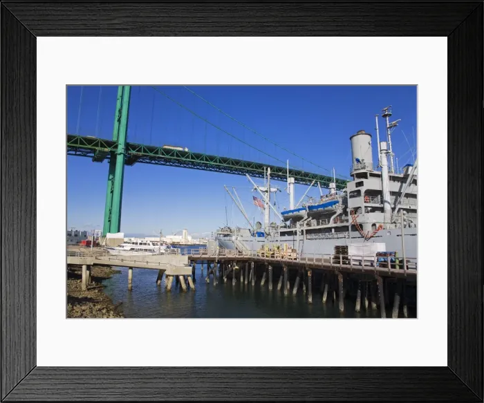 Framed Print : S. S. Lane Victory Memorial Museum, San Pedro, Los Angeles, California, United States of America Framed Print : S. S. Lane Victory Memorial Museum, San Pedro, Los Angeles, California, United States of America
