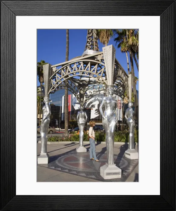 Framed Print : Walk of Fame Gazebo, Hollywood Boulevard, Hollywood, California, United States of America Framed Print : Walk of Fame Gazebo, Hollywood Boulevard, Hollywood, California, United States of America