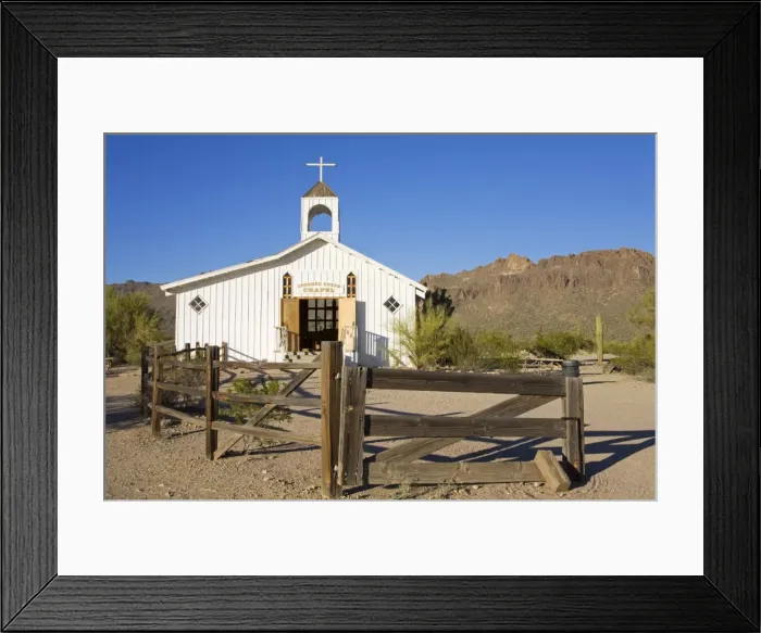 Framed Print : Church, Old Tucson Studios, Tucson, Arizona, United States of America, North America Framed Print : Church, Old Tucson Studios, Tucson, Arizona, United States of America, North America