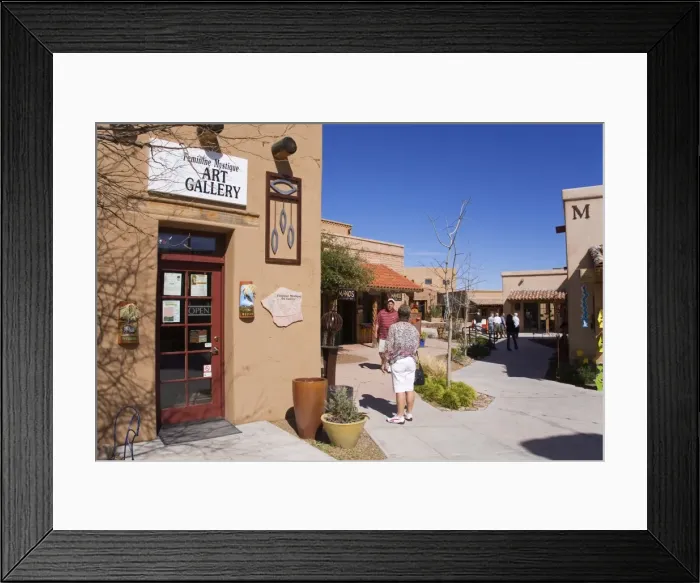 Framed Print : La Entrada De Tubac Shopping Area, Tubac, Greater Tucson Region, Arizona Framed Print : La Entrada De Tubac Shopping Area, Tubac, Greater Tucson Region, Arizona