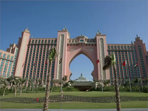 Atlantis Hotel, The Palm Jumeirah, Arabian Gulf, Dubai, United Arab Emirates, Middle East