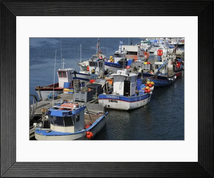 Framed Print : Fishing boats, Concarneau, Finistere, Brittany, France, Europe Framed Print : Fishing boats, Concarneau, Finistere, Brittany, France, Europe