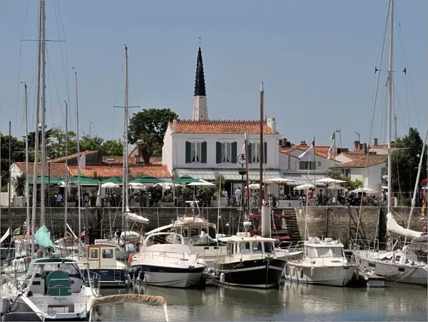 Harbour, Ars-en-Re, Ile de Re, Charente Maritime, France, Europe