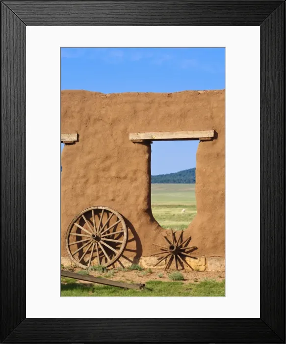 Framed Print : Fort Union National Monument and Santa Fe National Historic Trail, New Mexico Framed Print : Fort Union National Monument and Santa Fe National Historic Trail, New Mexico