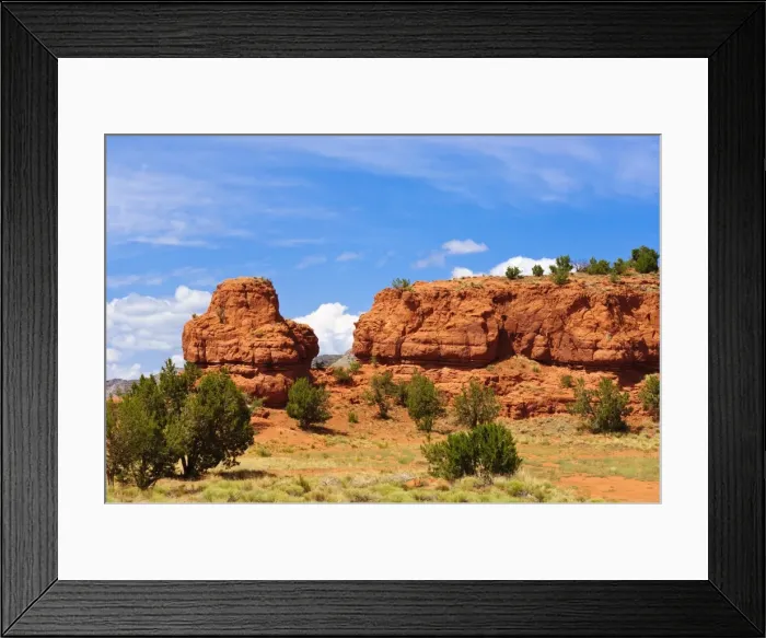 Framed Print : Sandstone scenery around Jemez Springs, New Mexico, United States of America Framed Print : Sandstone scenery around Jemez Springs, New Mexico, United States of America