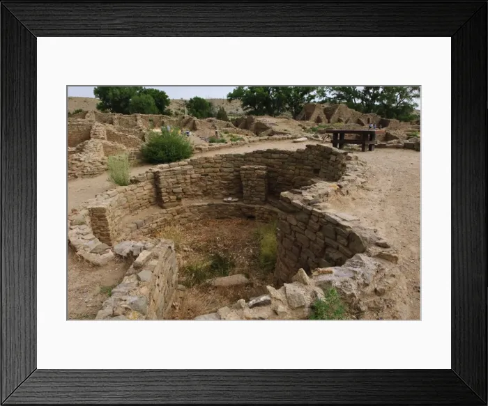 Framed Print : Aztec Ruins National Monument, New Mexico, United States of America, North America Framed Print : Aztec Ruins National Monument, New Mexico, United States of America, North America