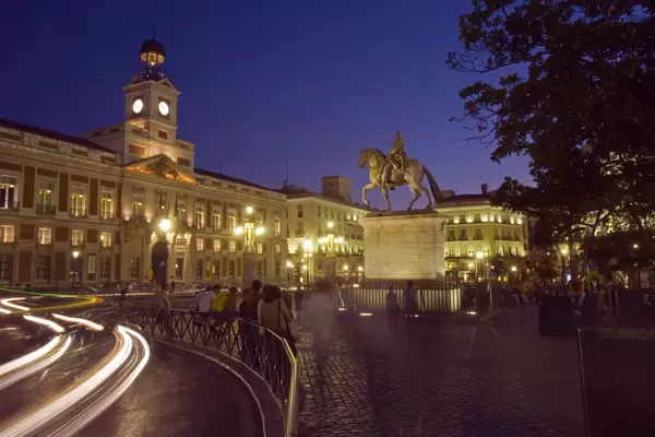 Comunidad de Madrid buiding, Plaza de la Puerta del Sol, Madrid, Spain, Europe