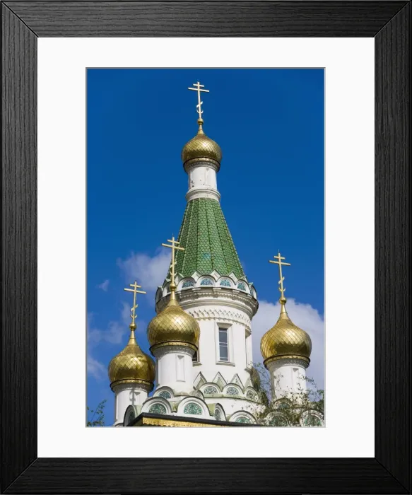 Framed Print : St. Nikolai Russian church, Sofia, Bulgaria, Europe Framed Print : St. Nikolai Russian church, Sofia, Bulgaria, Europe