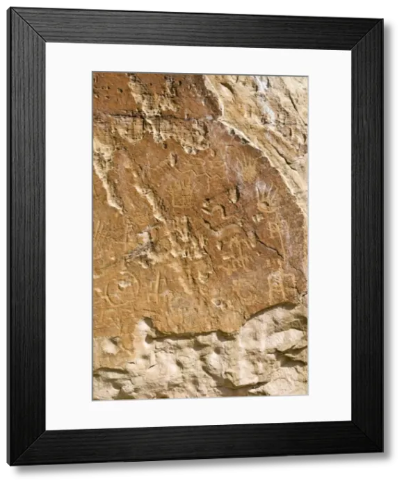 Framed Print : El Morro National Monument, New Mexico, United States of America, North America